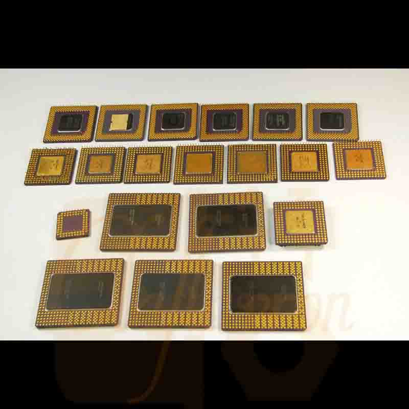 PENTIUM PRO GOLD CERAMIC CPU SCRAP 